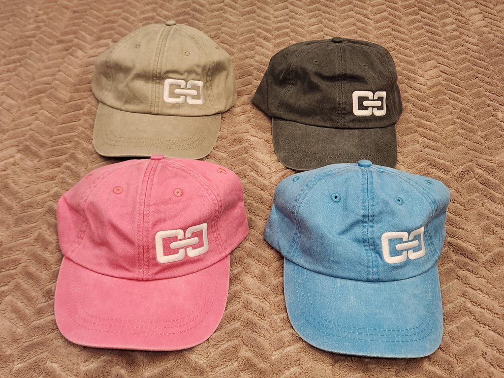Adams Collapsible Baseball Cap Chainlink or Full Logo - Tan, Gray, Pink, or Turquoise