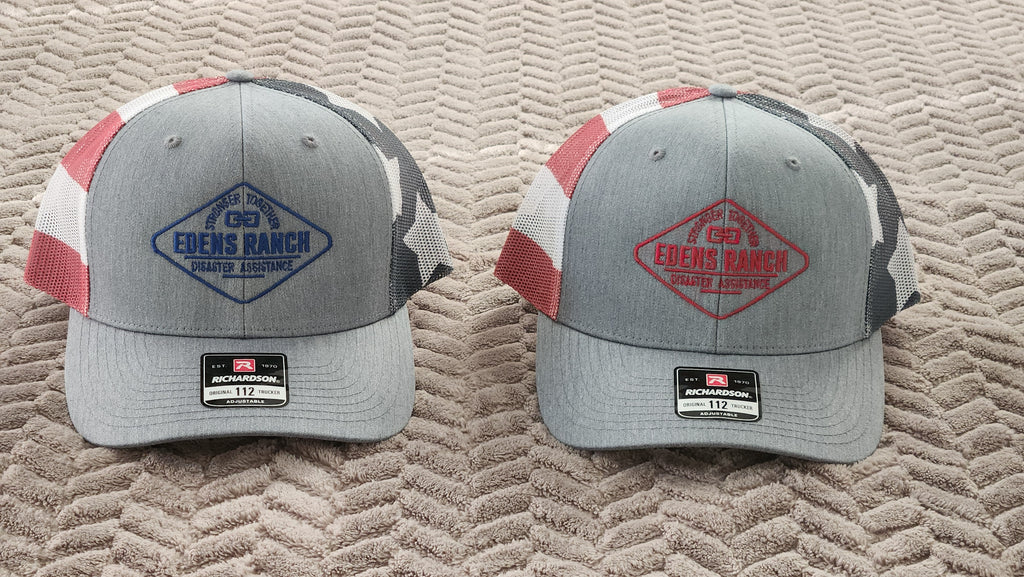 Patriotic Cap with Diamond Logo