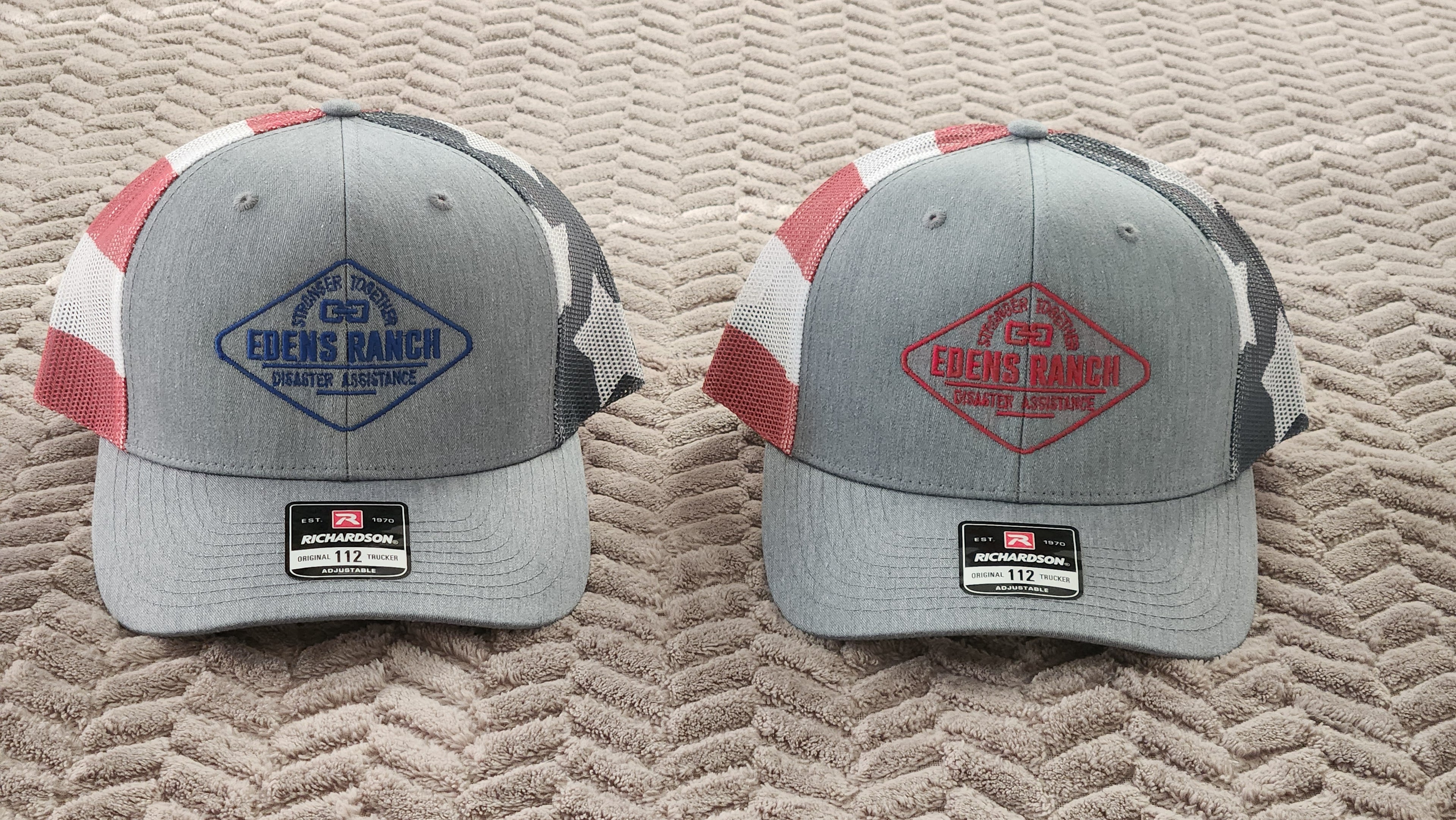 Patriotic Cap with Diamond Logo