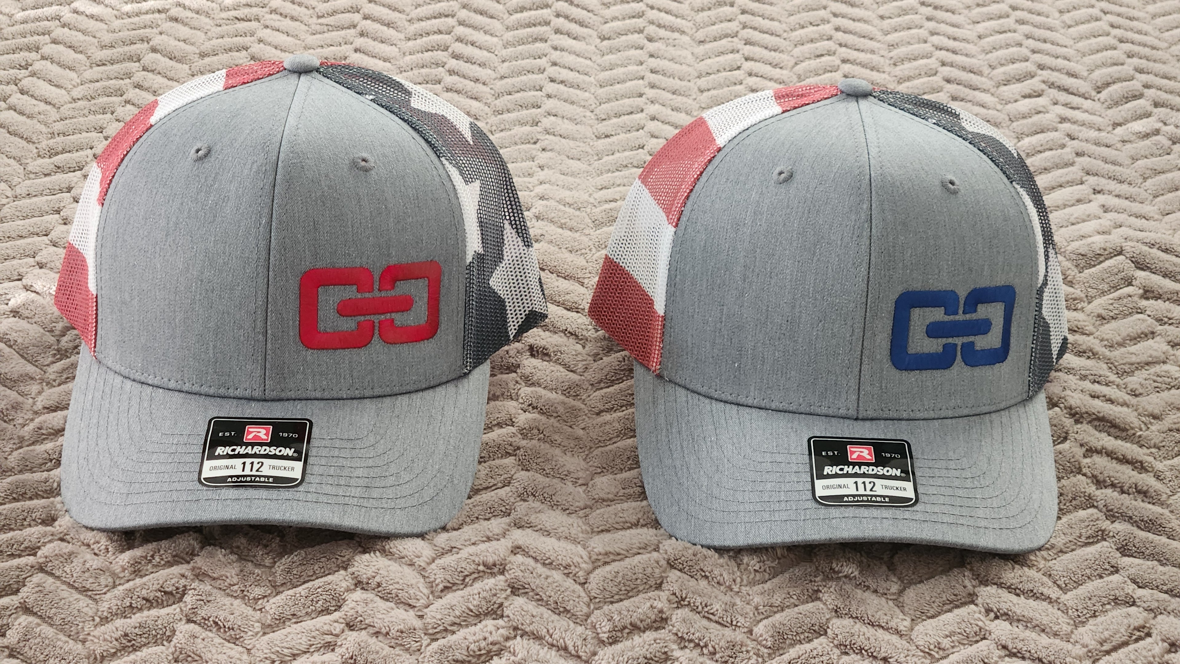 Patriotic Cap with Stronger Together Chainlink