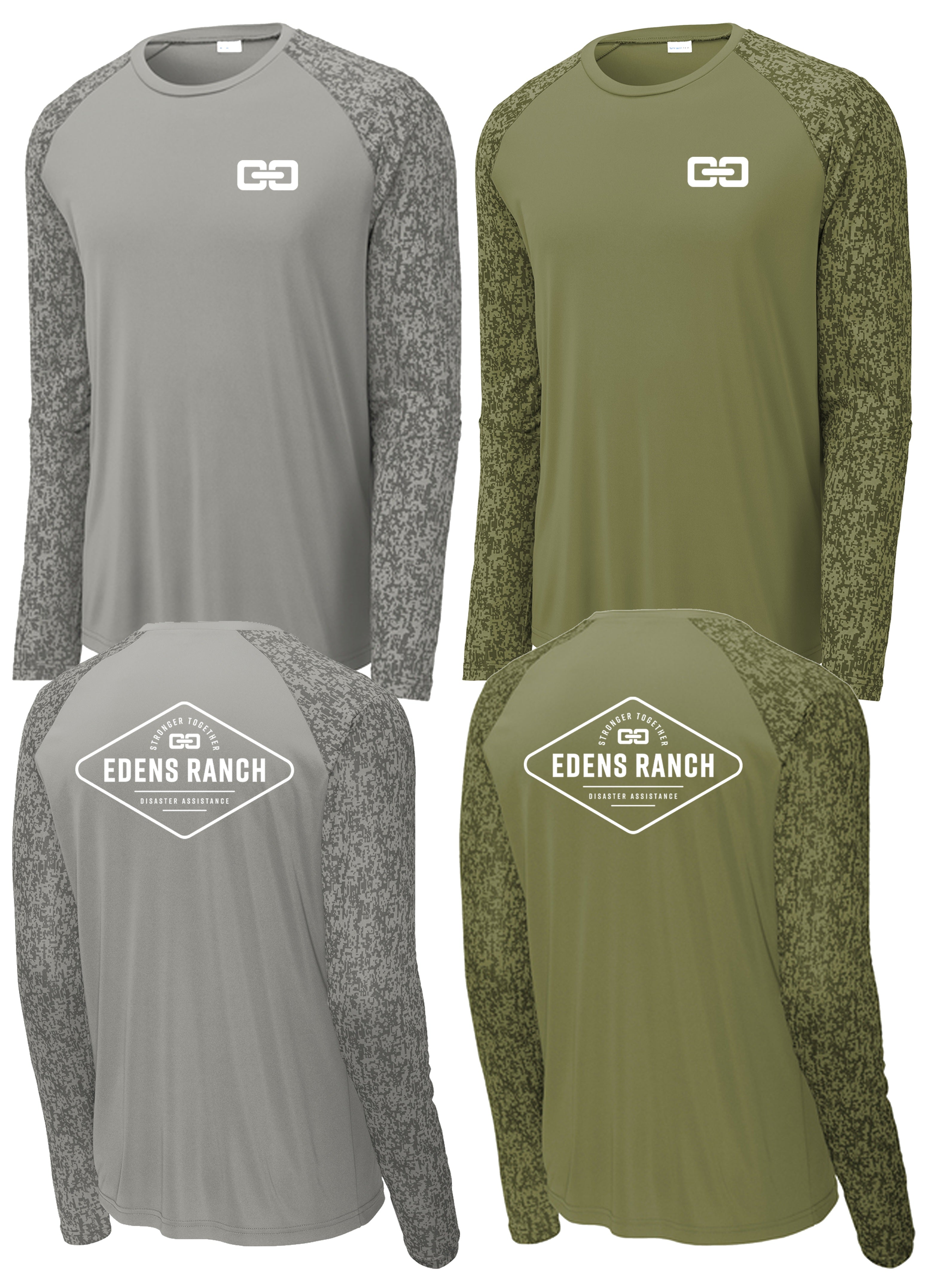 Digi Camo LS Shirt chainlink plus full logo