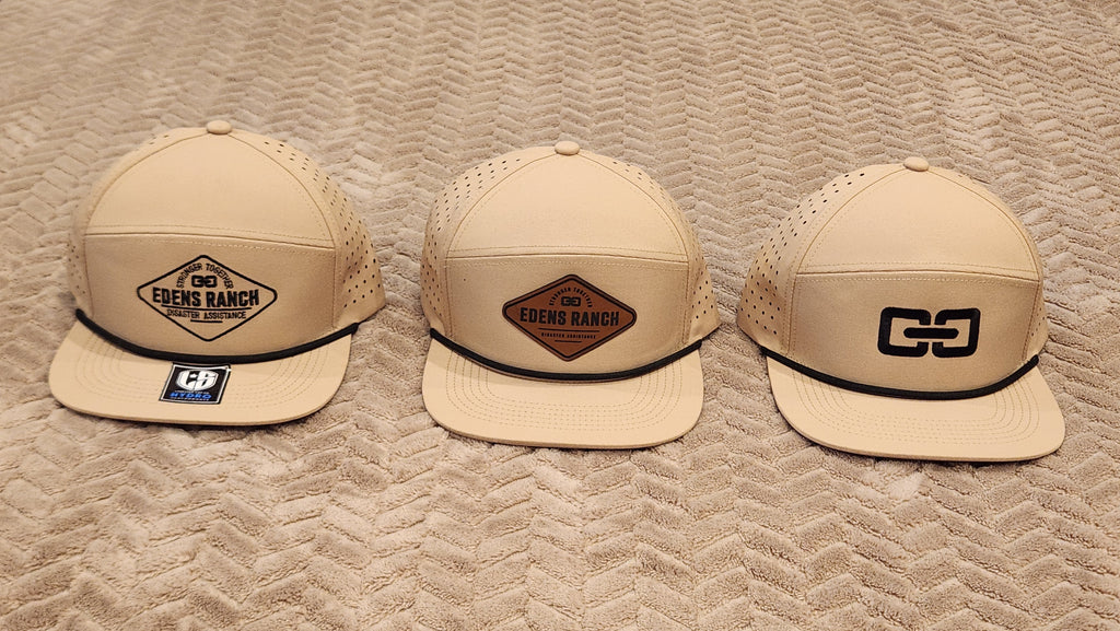 Lonestar Gameday Hydro Snapback Rope Hat- Chainlink, Full Logo, or Leather Patch