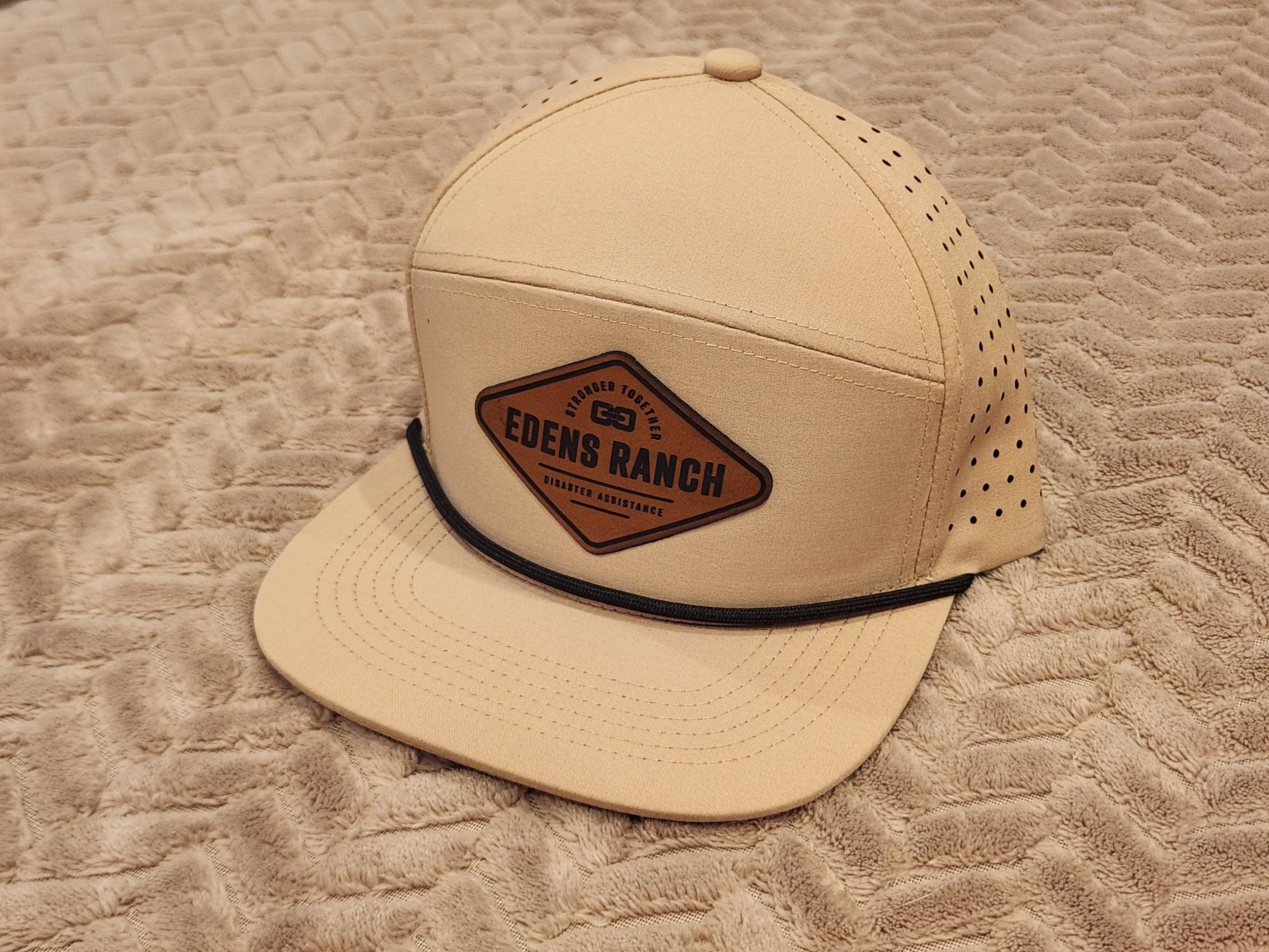 Lonestar Gameday Hydro Snapback Rope Hat- Chainlink, Full Logo, or Leather Patch