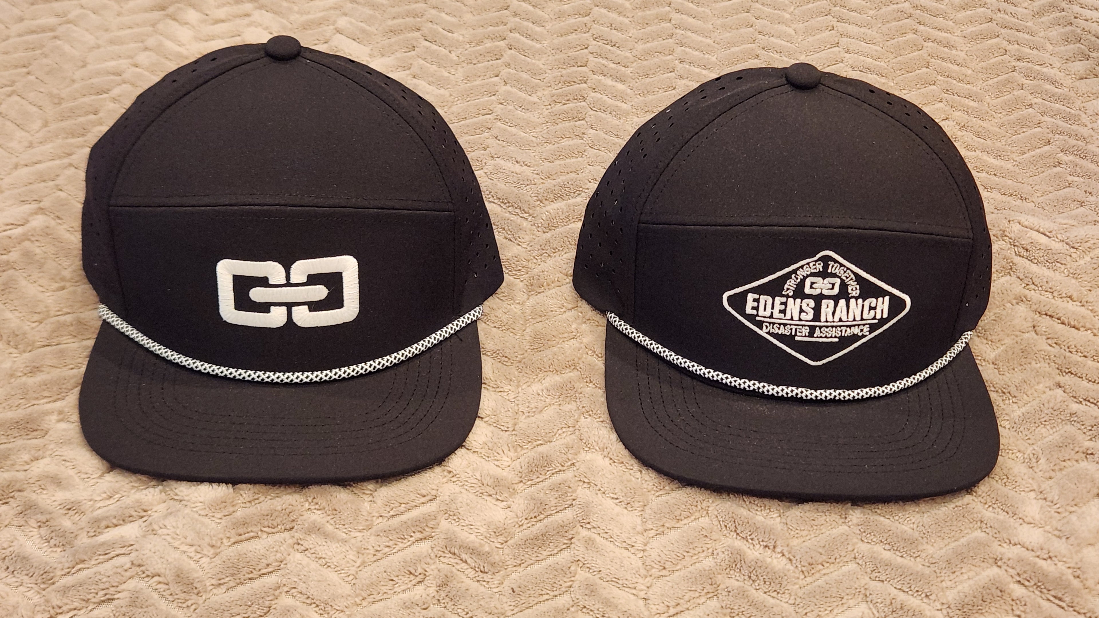 Lonestar Gameday Hydro Snapback Rope Hat- Chainlink, Full Logo, or Leather Patch