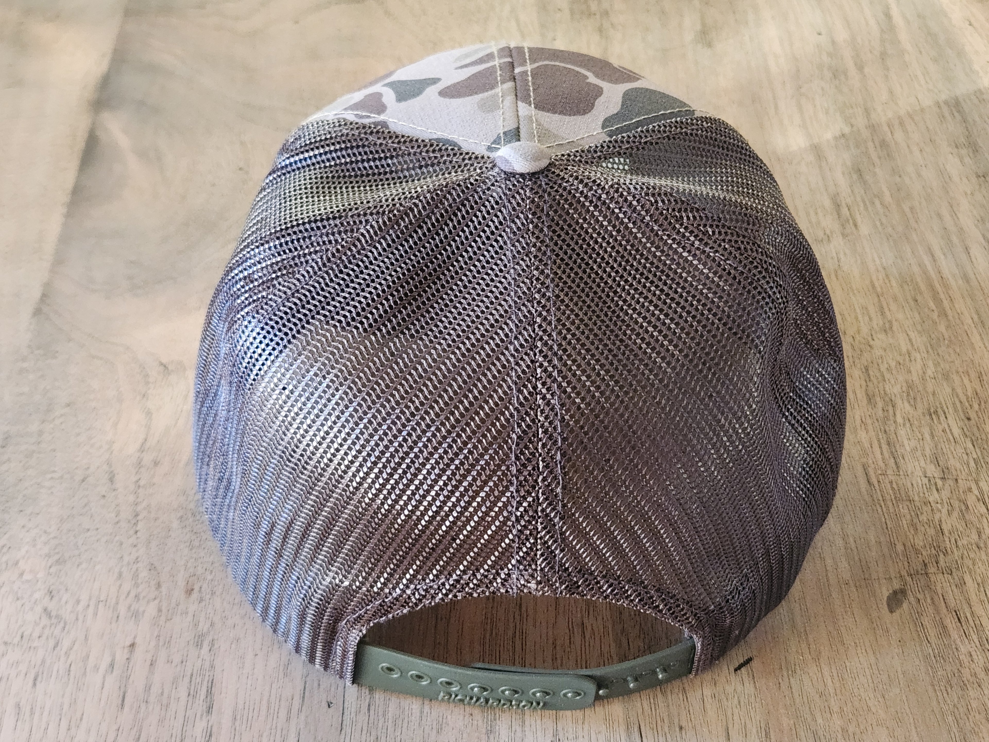 Richardson 112 Trucker Dark Camo - Chainlink, Full Logo or Leather Patch